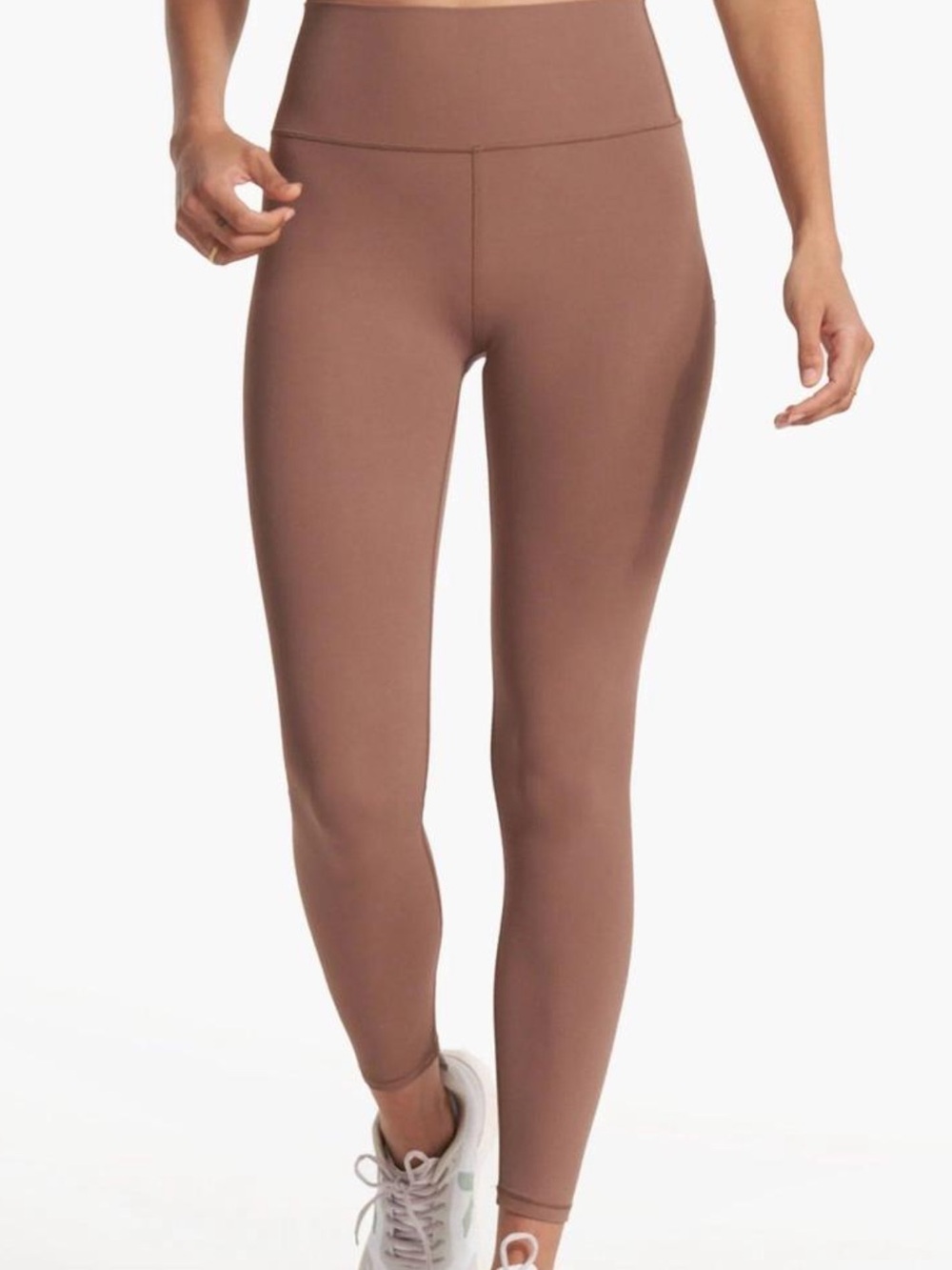 Vuori High-Rise Seamless Leggings - Brown/mauve